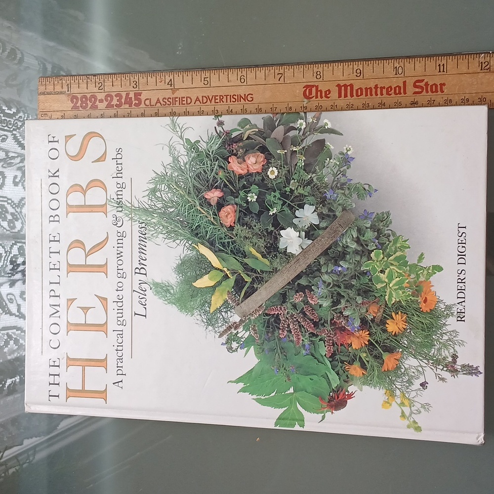 The Complete Book Of Herbs Book by Lesley Bremness